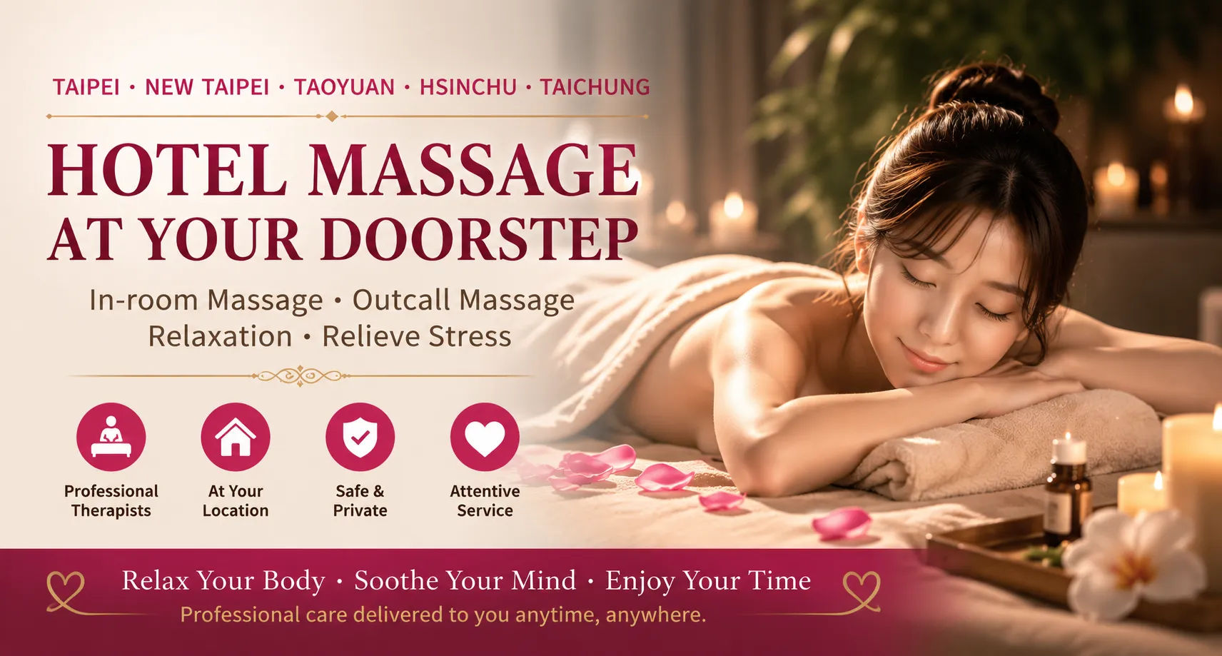Taipei outcall massage